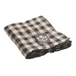 Bourdon vintage vichy check tablecloth  | Fusain
