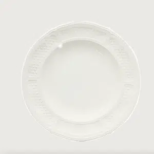 Set of 4 rim soups - Pont aux Choux Blanc
