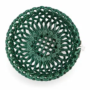 Iconic woven Basket olive green